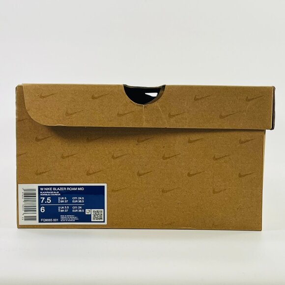 Nike Women's Blazer Roam Mid 'Black Racer Blue' FQ9065-001 Boot Multi Size - Picture 11 of 13